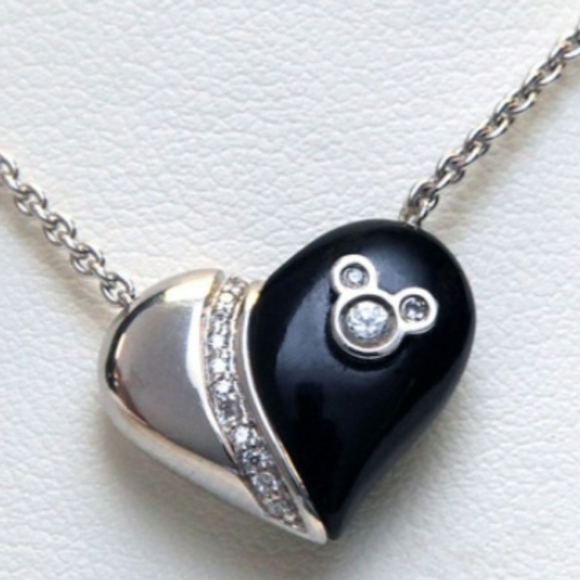 Disney RED Heart Pendant by Petra Azar - Picture 2 of 6